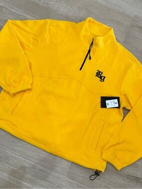 RawGear Quarter Zip Pullover Fleece Jacket Medium MSRP $75